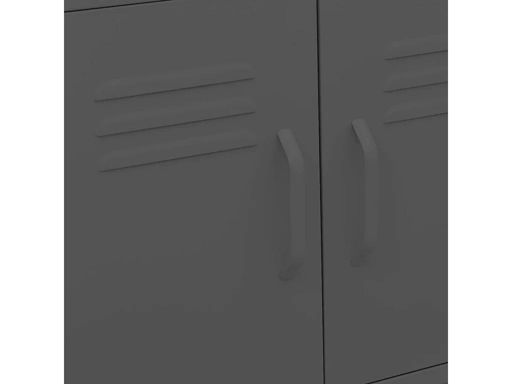 Armoire de rangement Anthracite 60x35x56 cm Acier