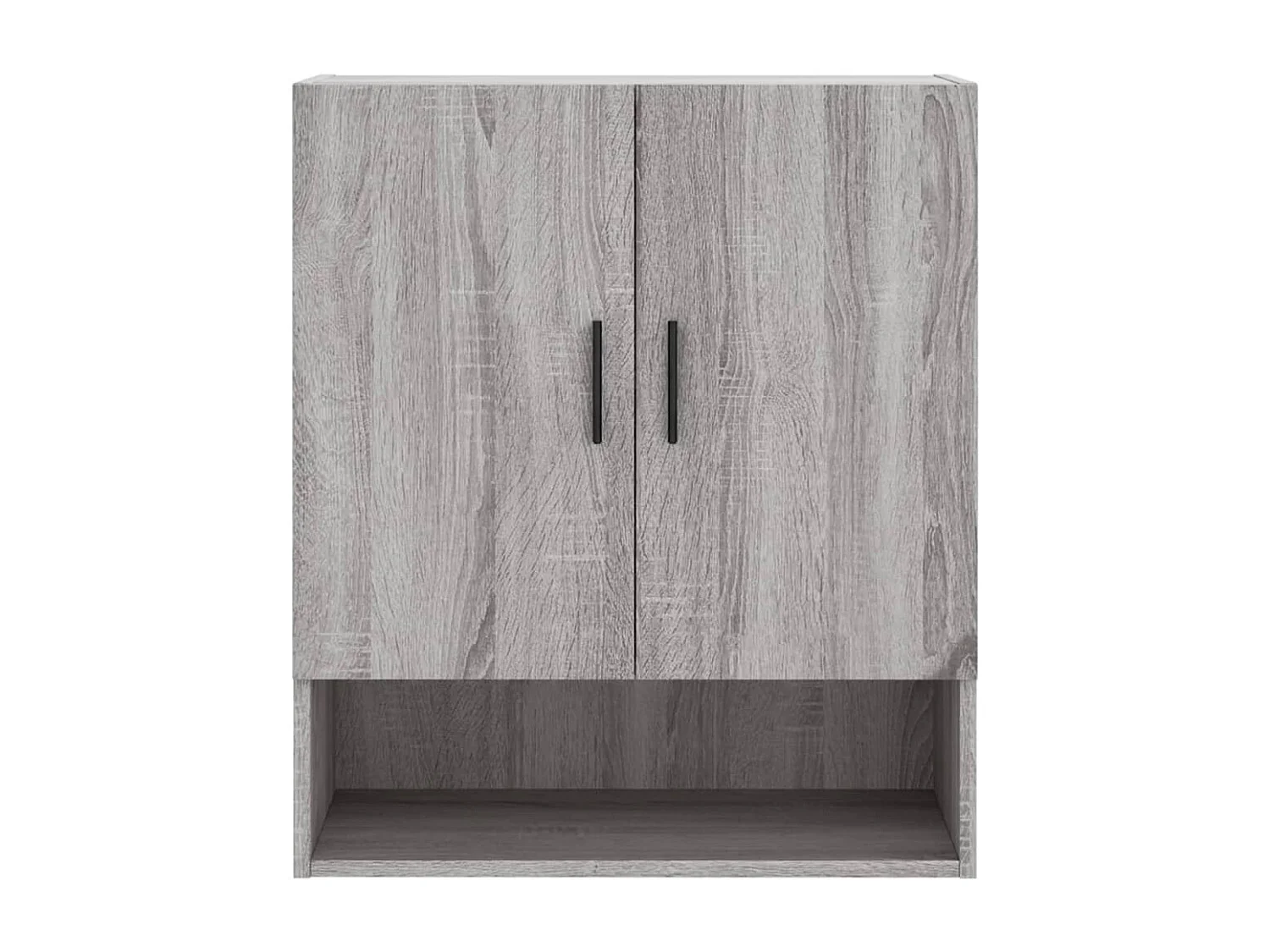 Armoire murale sonoma gris 60x31x70 cm bois d'ingénierie