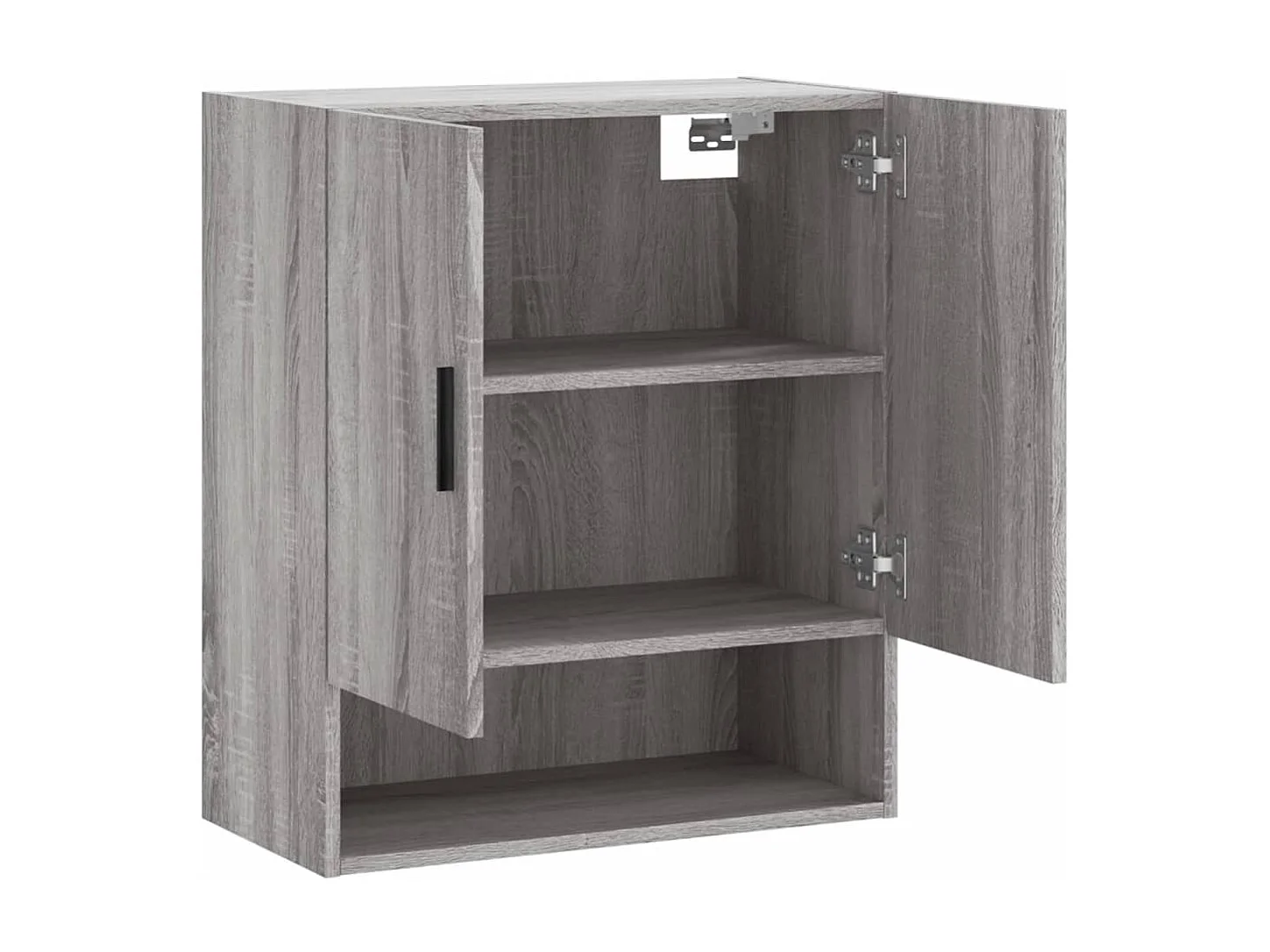 Armoire murale sonoma gris 60x31x70 cm bois d'ingénierie