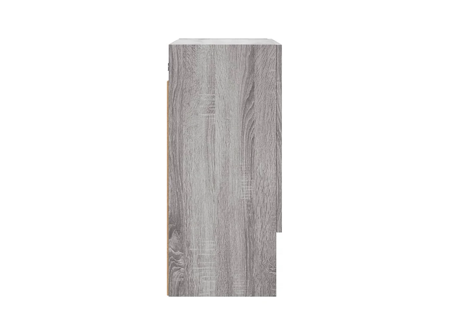 Armoire murale sonoma gris 60x31x70 cm bois d'ingénierie