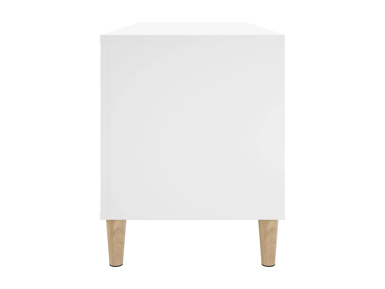 Armoire à disques blanc 100x38x48 cm bois d'ingénierie