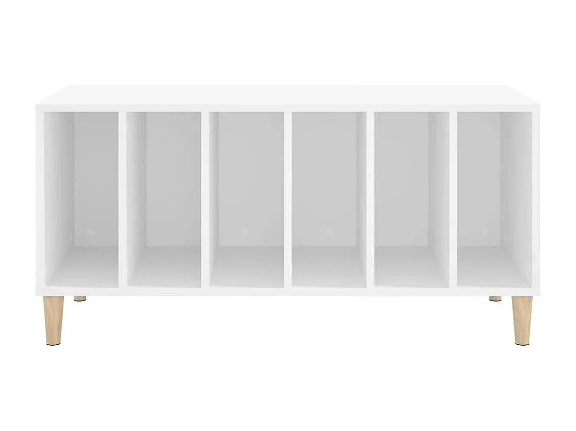 Plattenschrank Weiß 100x38x48 cm Holzwerkstoff