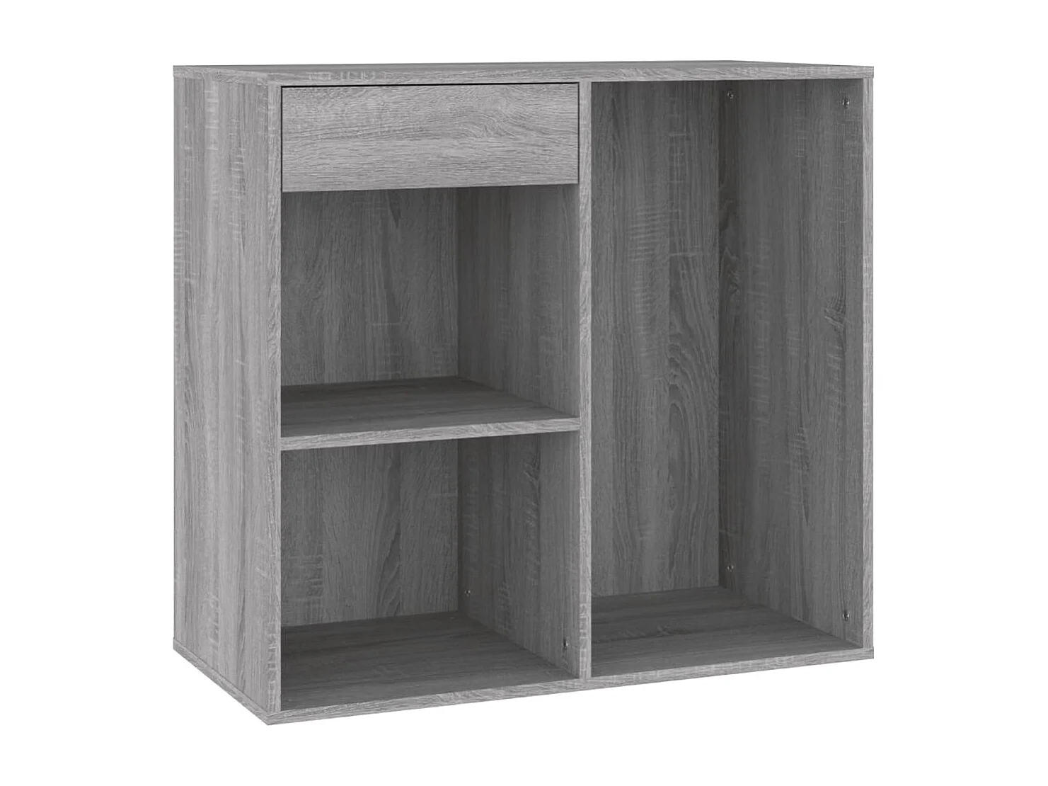Armoire cosmétique Sonoma gris 80x40x75 cm Bois d'ingénierie