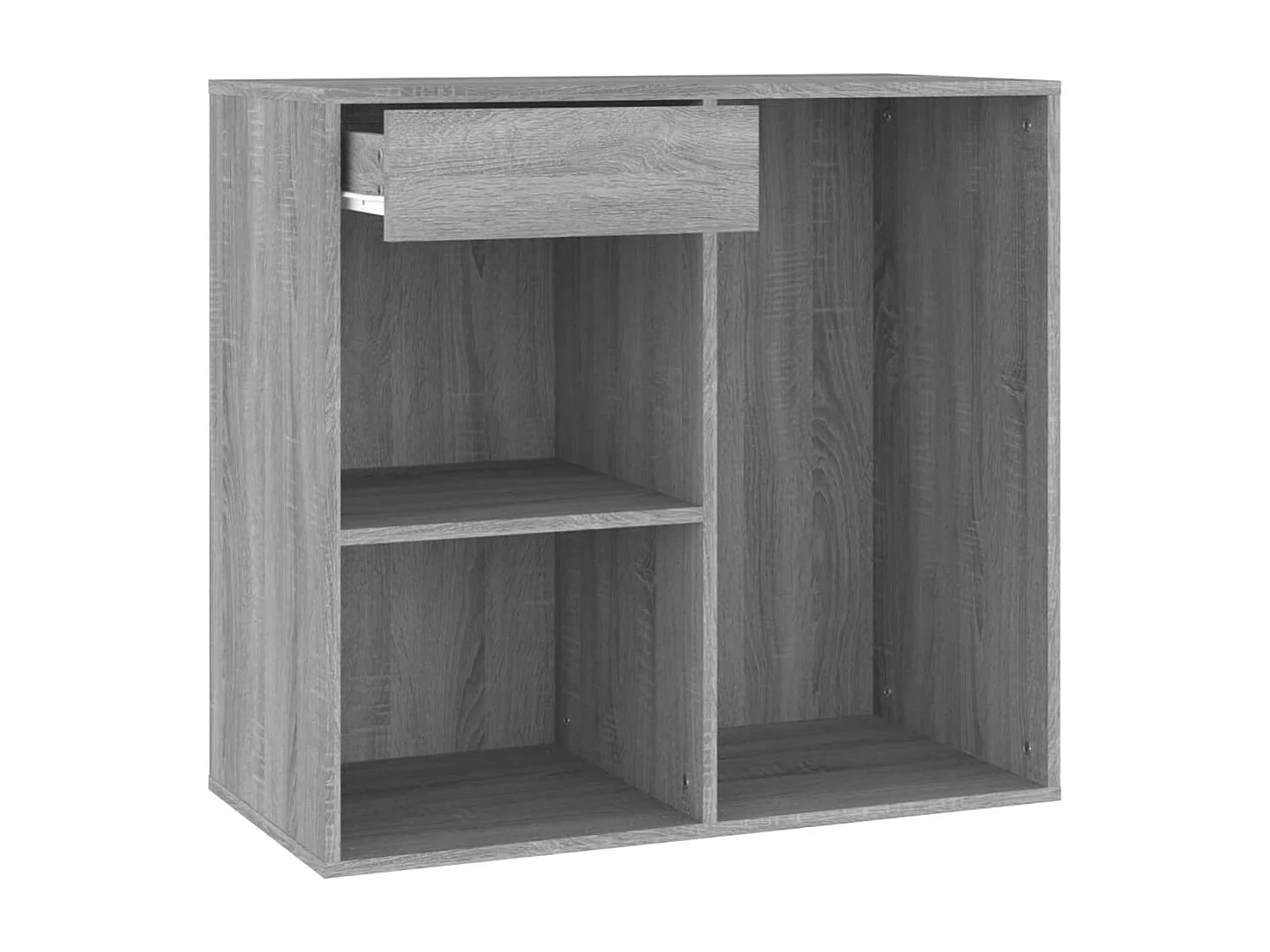 Armoire cosmétique Sonoma gris 80x40x75 cm Bois d'ingénierie
