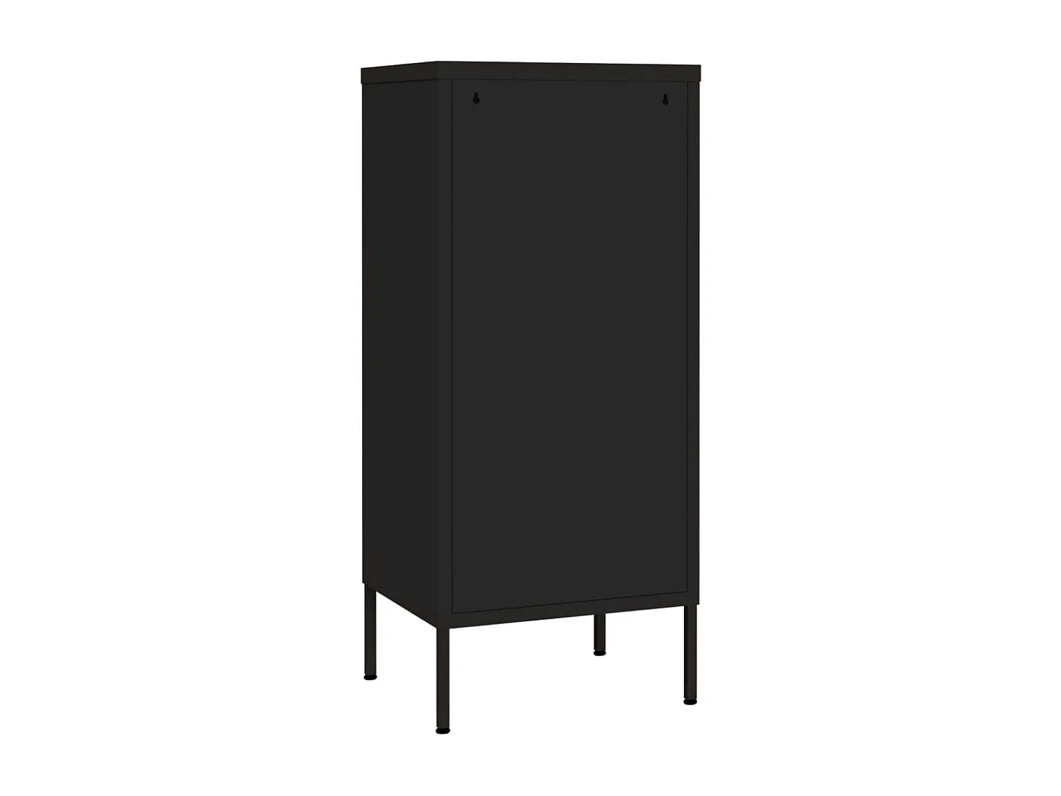 Armoire de rangement Noir 42,5x35x101,5 cm Acier