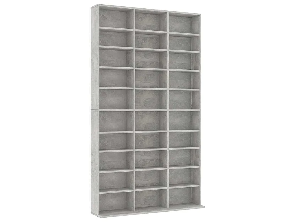 Mobile Porta TV Grigio Cemento 102x16x177,5 cm in Multistrato