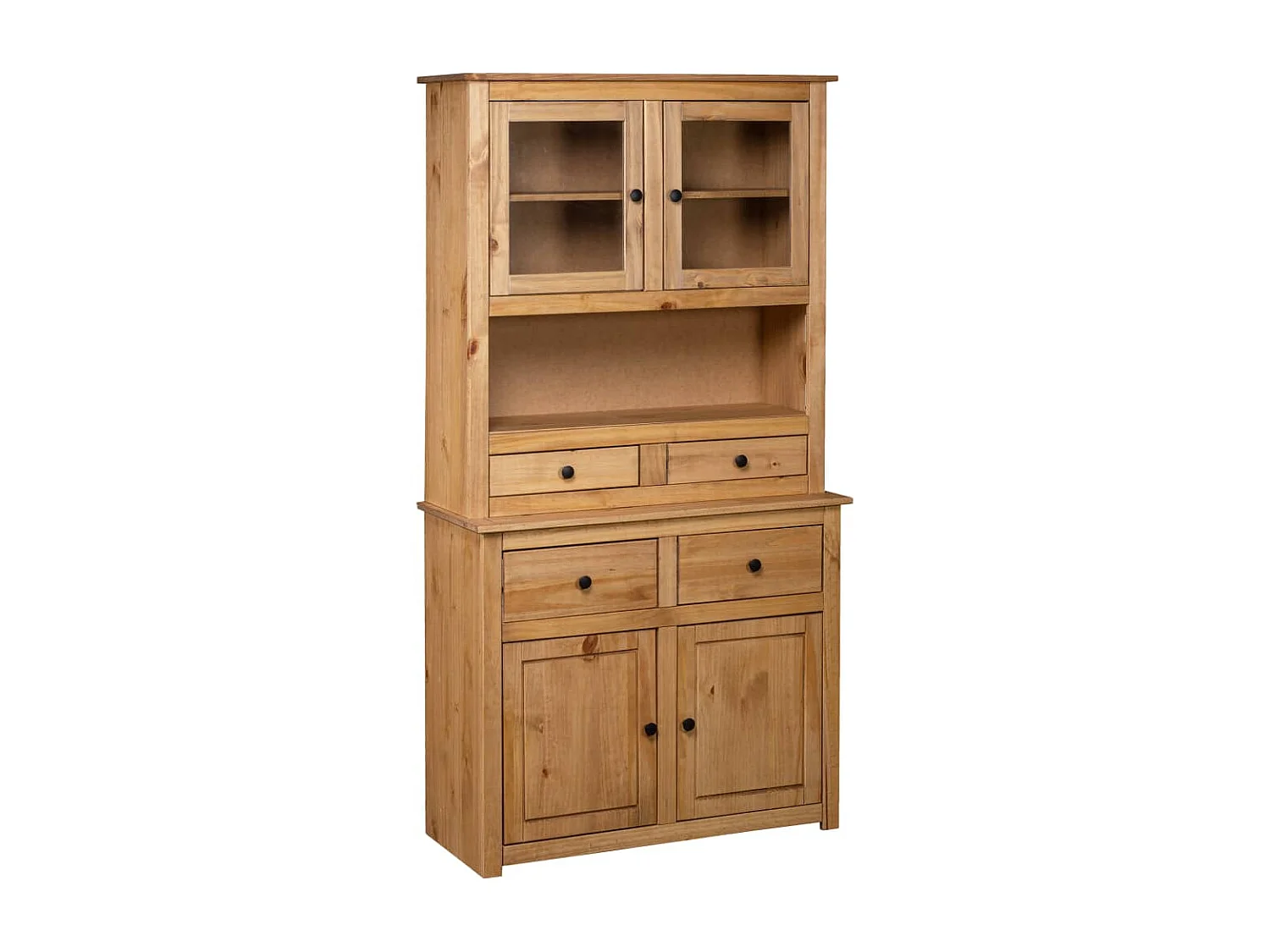 Buffet haut 93x40,5x180 cm Pin Gamme Panama