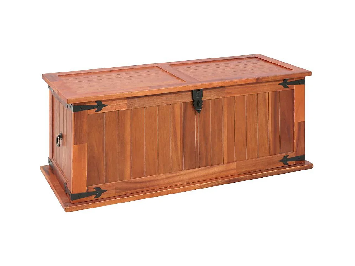 Coffres de rangement 3 pcs Bois d'acacia solide