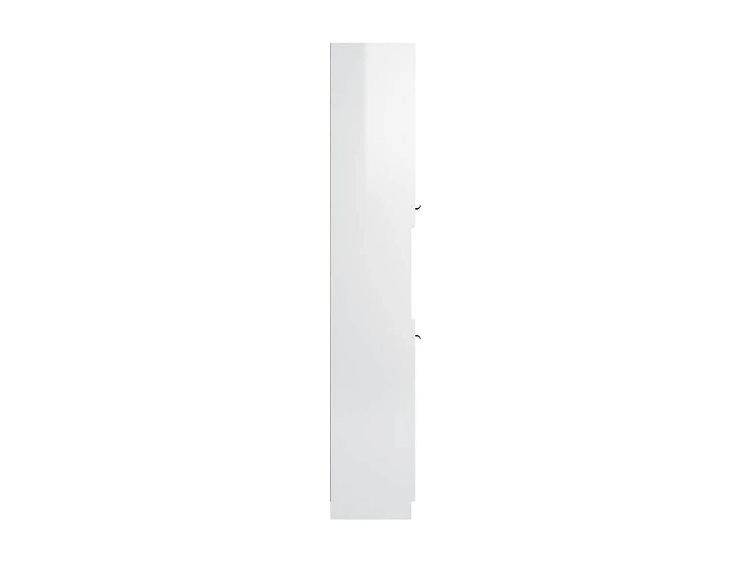 Armoire de salle de bain blanc brillant 32x34x188,5 cm