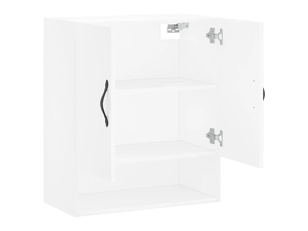 Armoire murale blanc 60x31x70 cm bois d'ingénierie