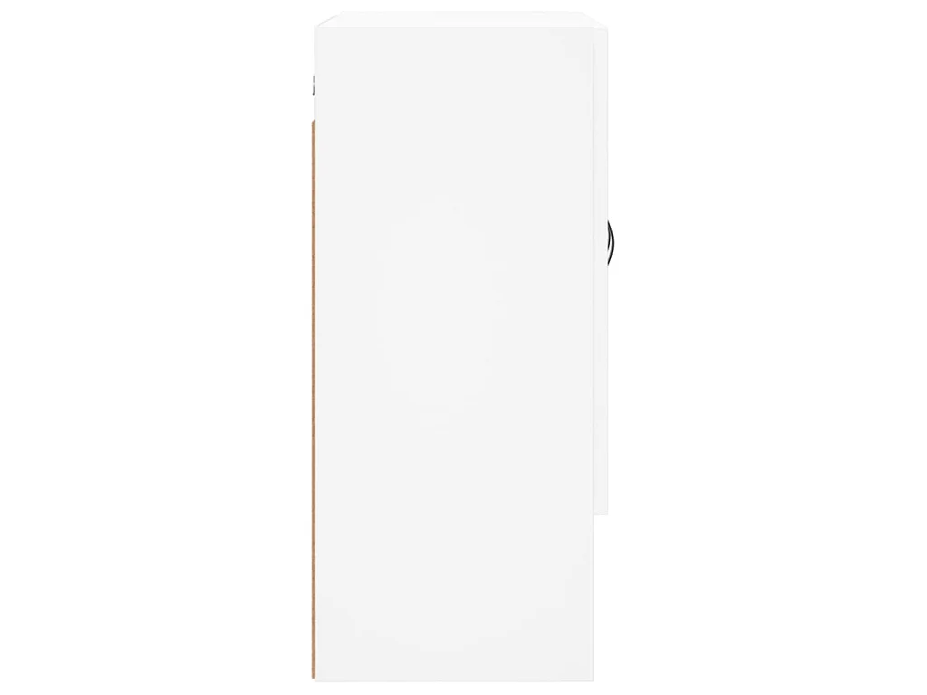 Armoire murale blanc 60x31x70 cm bois d'ingénierie