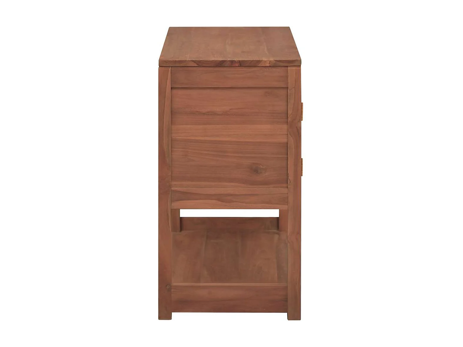Armoire de salle de bain 85x40x75 cm bois de teck solide