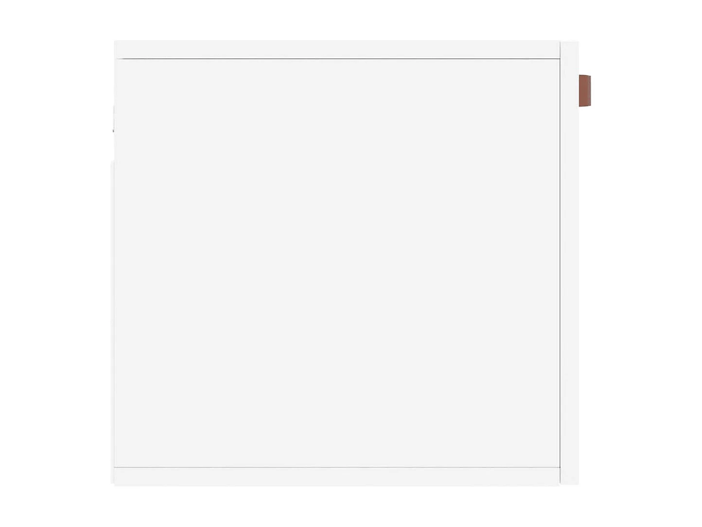 Armoire murale Blanc 60x36,5x35 cm Bois d'ingénierie