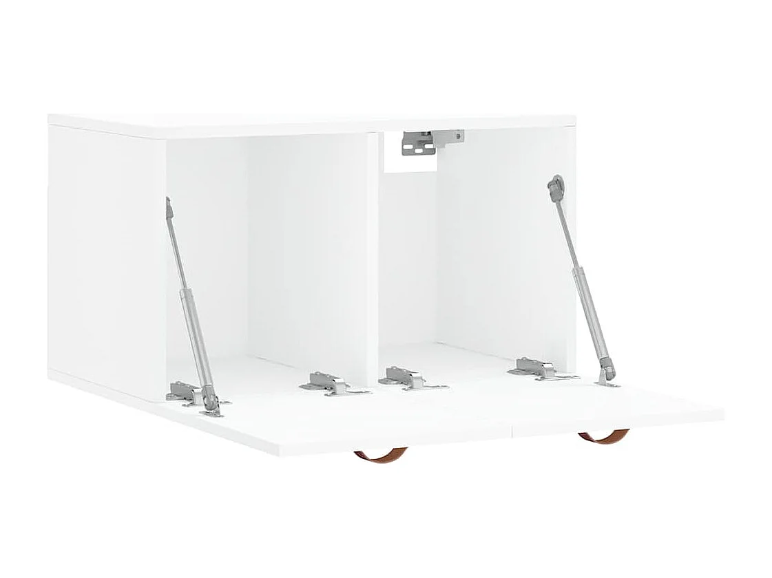 Wandschrank Weiß 60x36,5x35 cm Holzwerkstoff