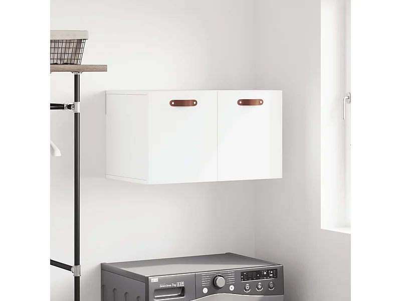 Armoire murale Blanc 60x36,5x35 cm Bois d'ingénierie