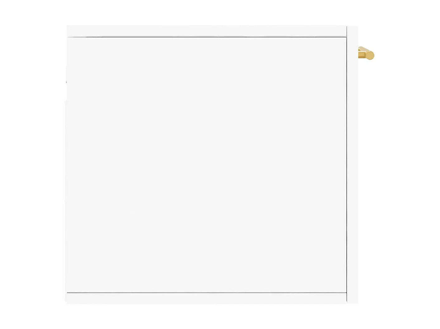 Armoire murale blanc 100x36,5x35 cm bois d'ingénierie