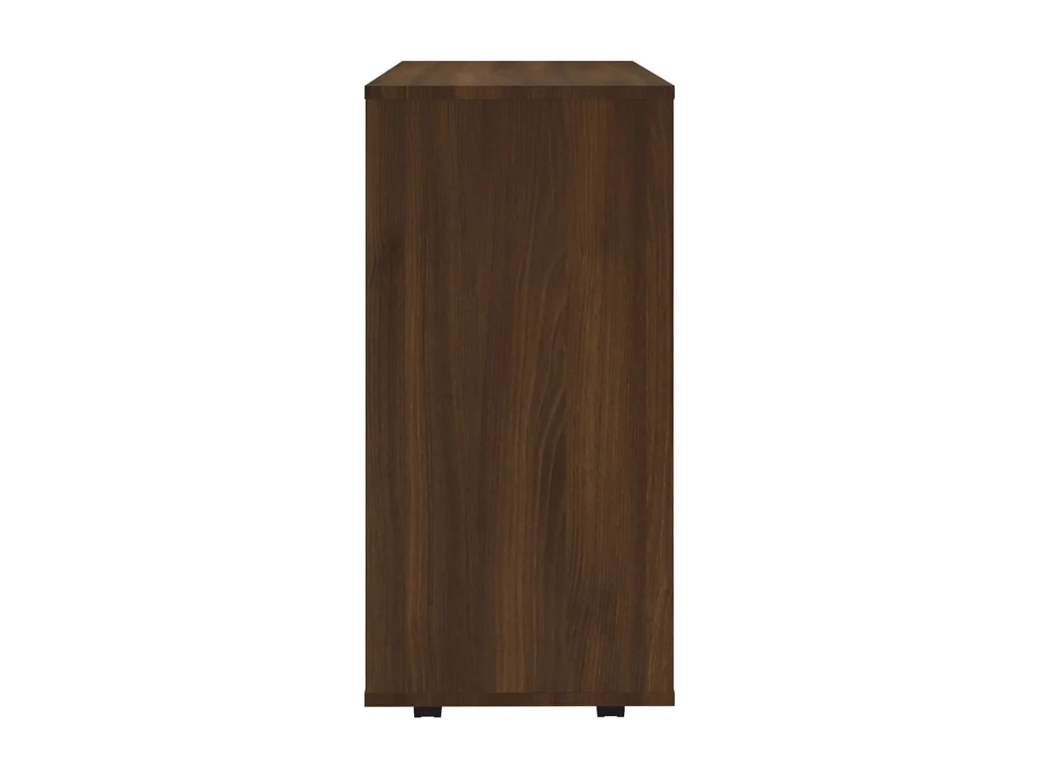 Rollschrank Braun Eichen-Optik 60x35x75 cm Holzwerkstoff