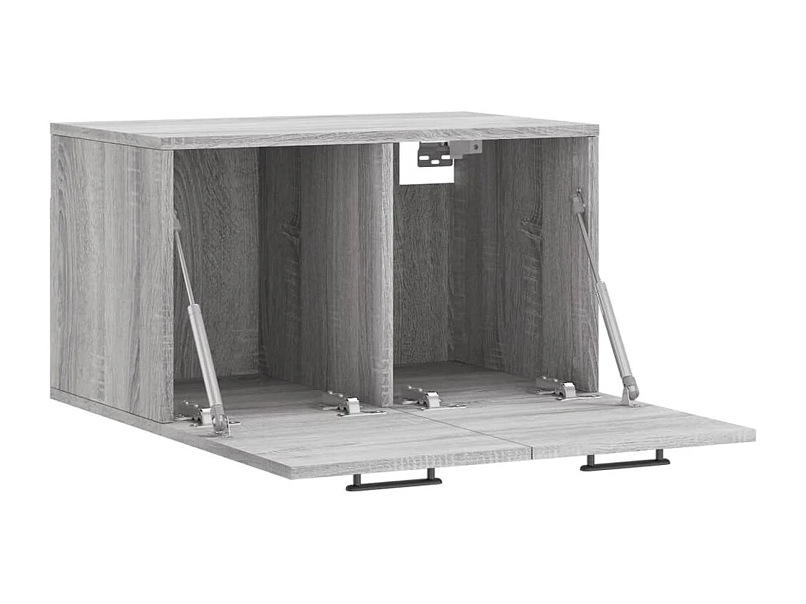 Armoire murale Sonoma gris 60x36,5x35 cm Bois d'ingénierie