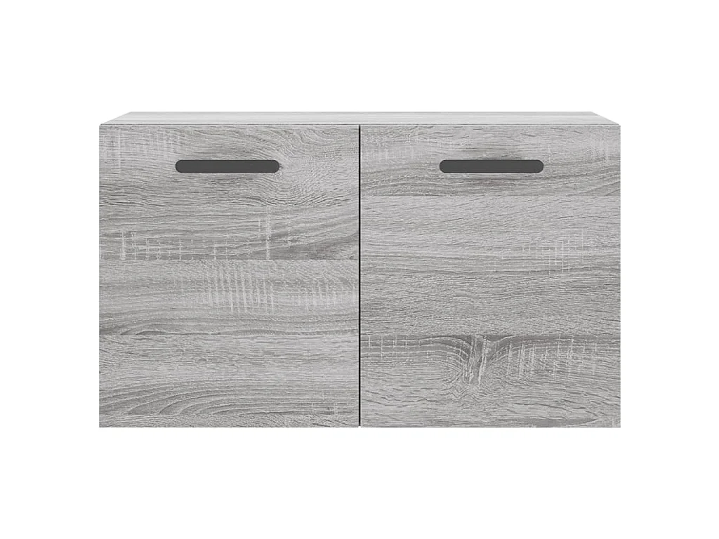 Mobile a Parete Grigio Sonoma 60x36,5x35cm in Legno Multistrato