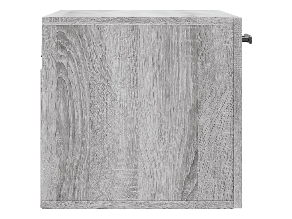 Mobile a Parete Grigio Sonoma 60x36,5x35cm in Legno Multistrato