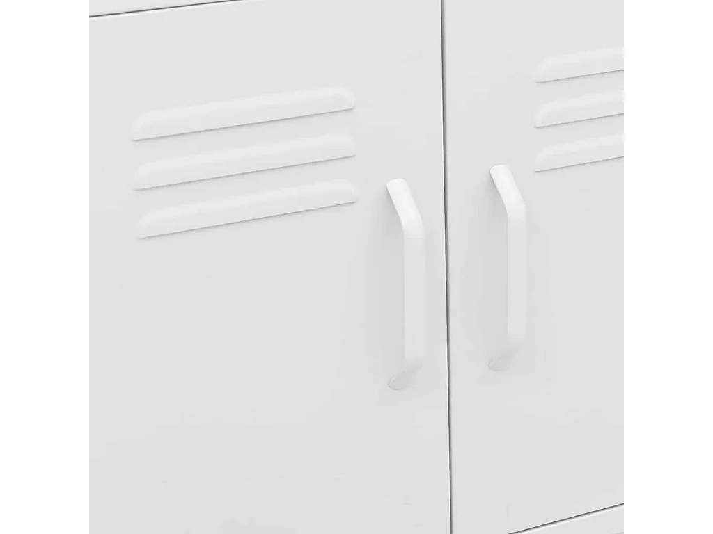 Armoire de rangement Blanc 60x35x56 cm Acier