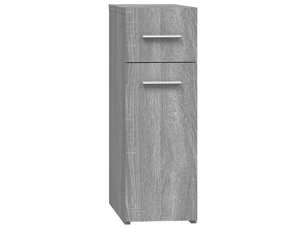 Apothekerskast 20x45,5x60 cm bewerkt hout grijs sonoma eiken