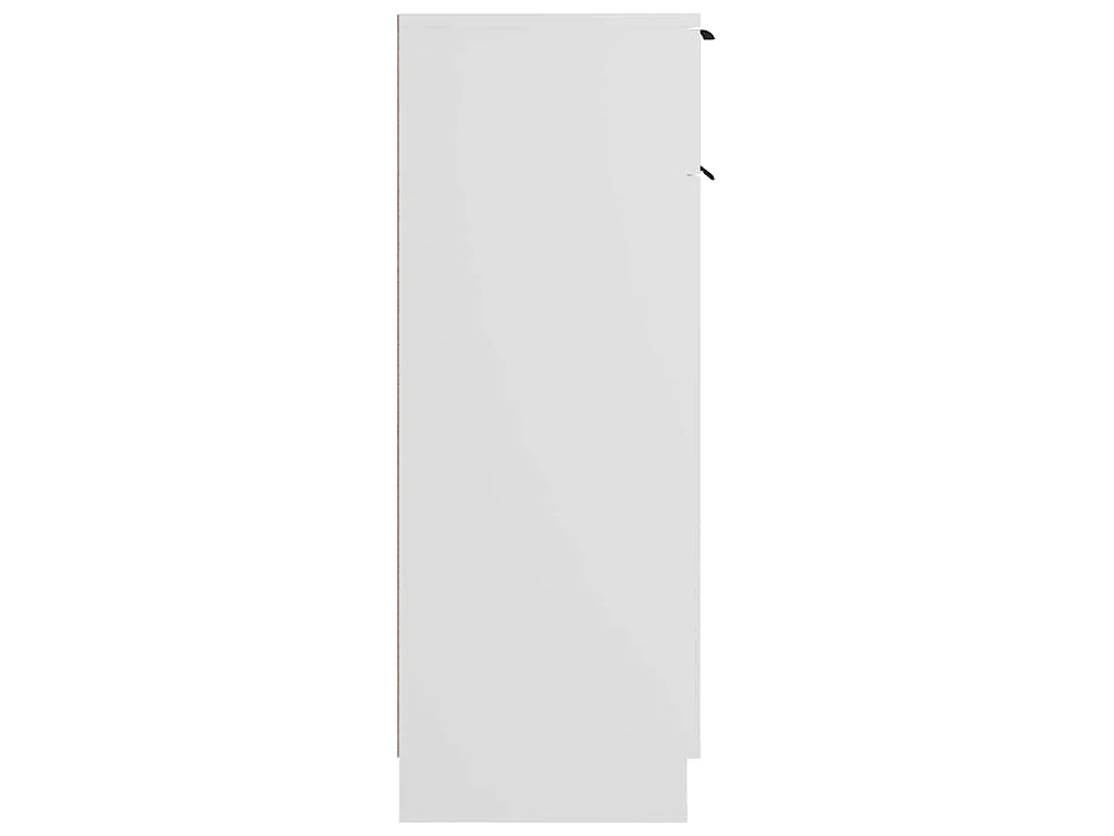 Armoire de salle de bain blanc 32x33,5x90 cm bois d'ingénierie
