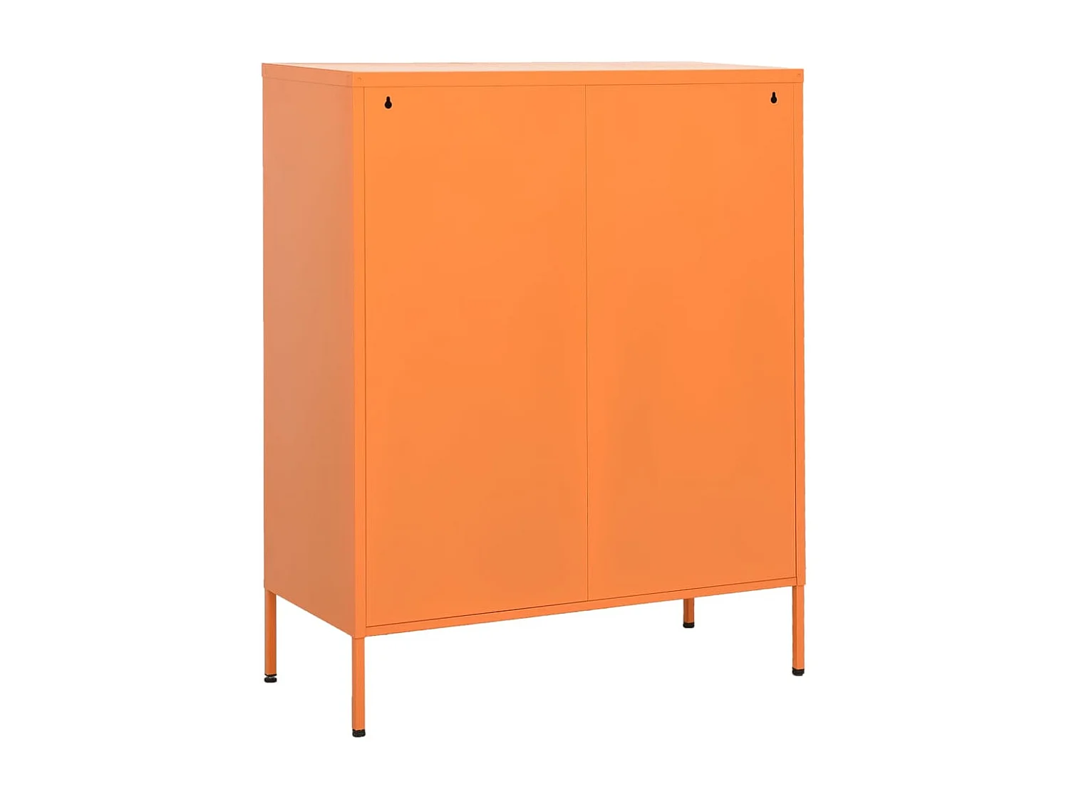 Armoire de rangement Orange 80x35x101,5 cm Acier