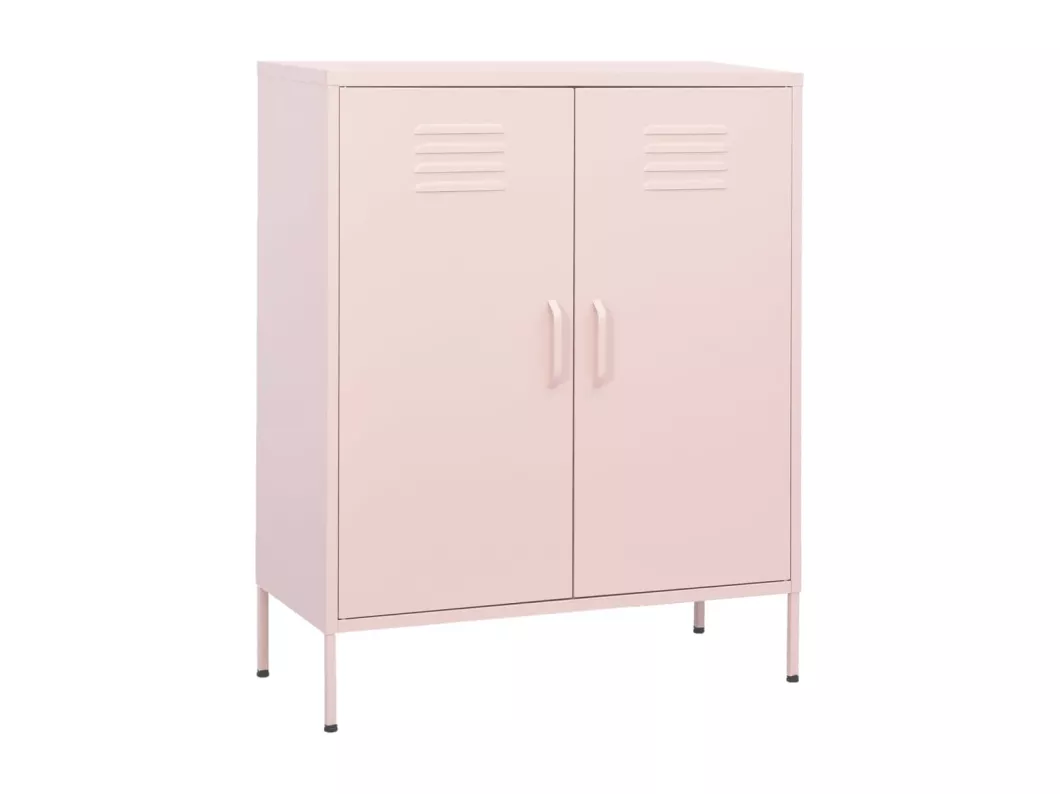 Kauf Unique Lagerschrank Rosa 80x35x101,5 cm Stahl