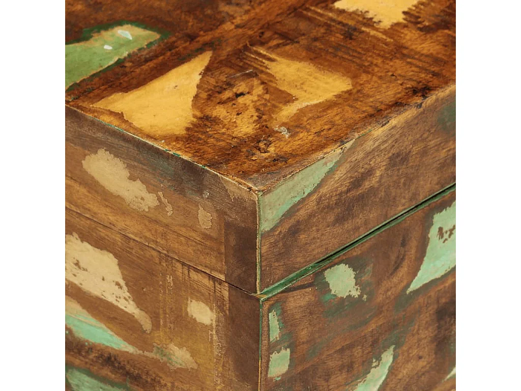 Boîtes de rangement Bois massif de récupération