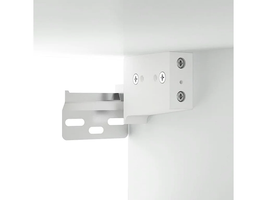Armário parede 60x31x60 cm derivados de madeira branco