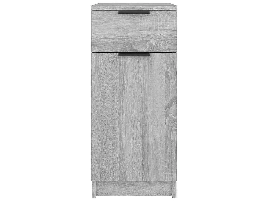 Schreibtischschrank Grau Sonoma 33,5x50x75 cm Holzwerkstoff