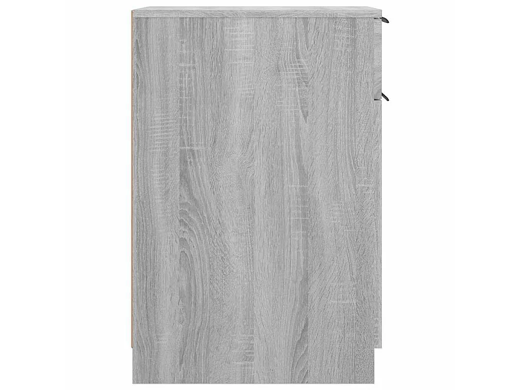 Schreibtischschrank Grau Sonoma 33,5x50x75 cm Holzwerkstoff