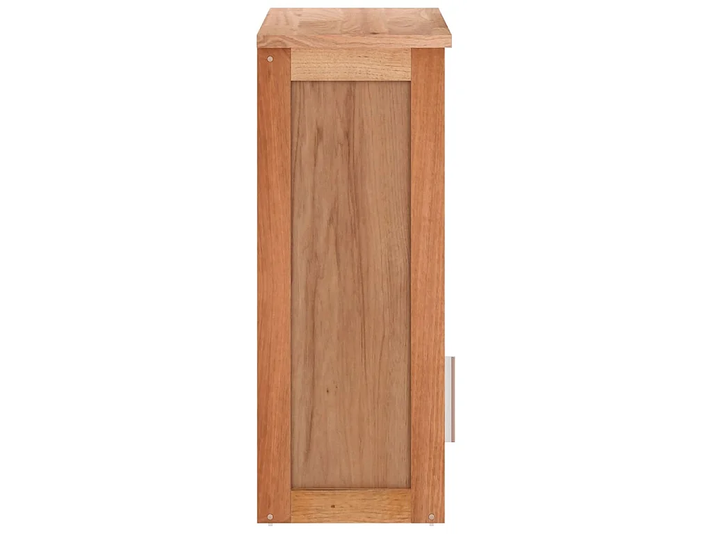 Armoire murale de salle de bain 42x23x60cm Bois massif de noyer