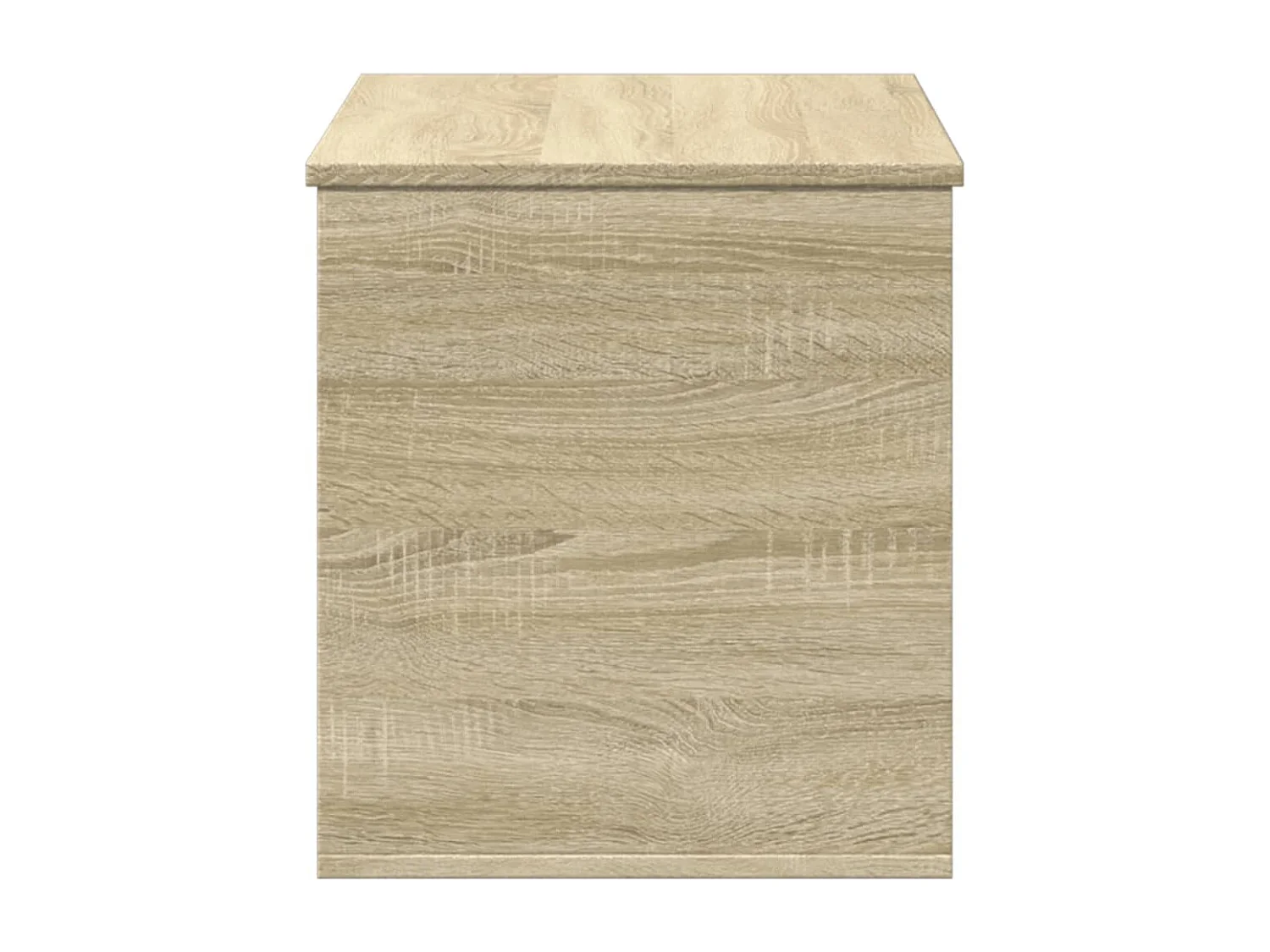 Boîte de rangement chêne sonoma 100x42x46 cm bois d'ingénierie