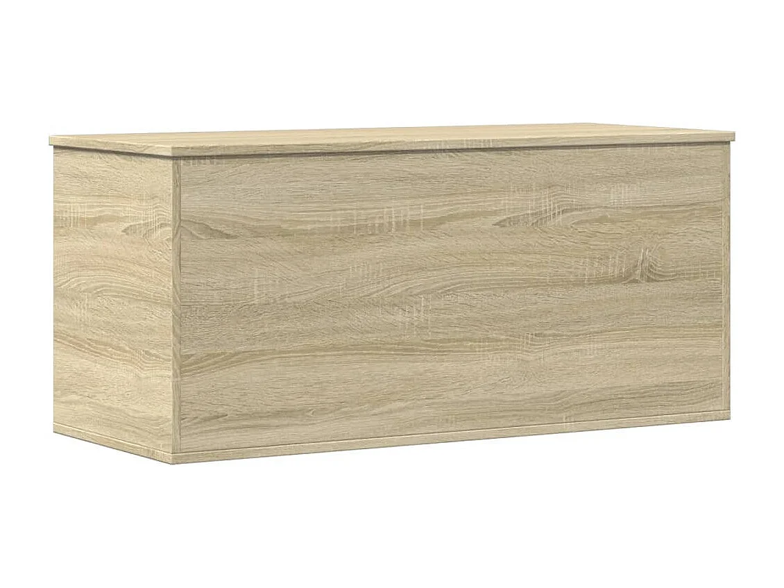Boîte de rangement chêne sonoma 100x42x46 cm bois d'ingénierie