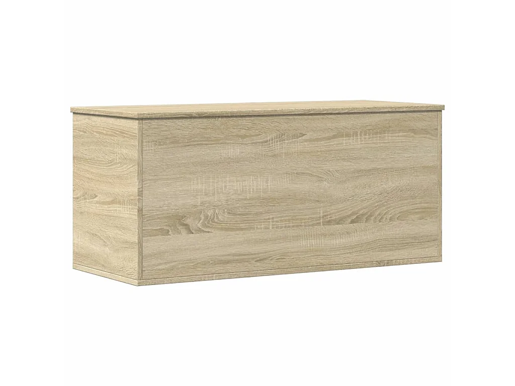 Boîte de rangement chêne sonoma 100x42x46 cm bois d'ingénierie