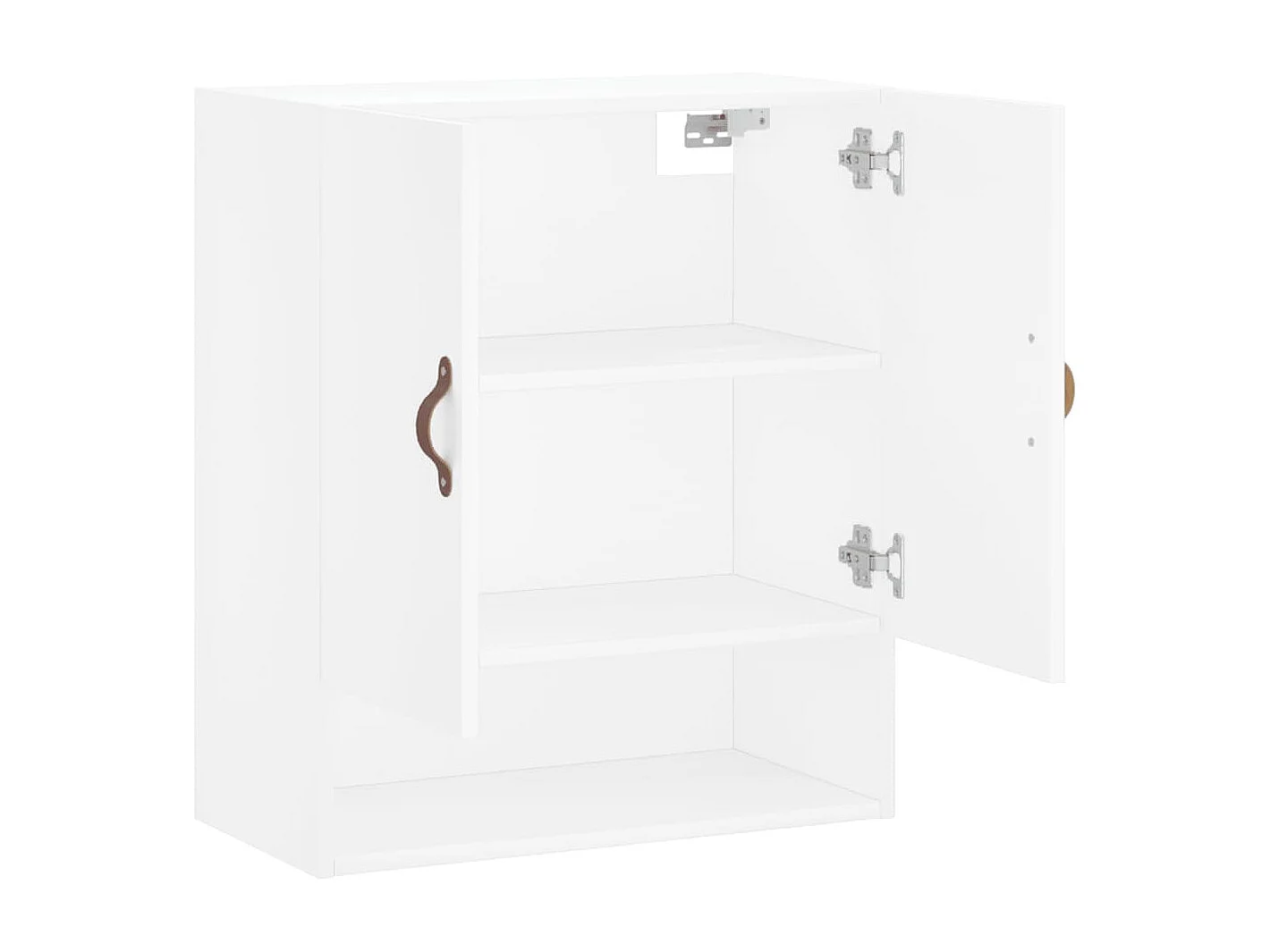 Armoire murale blanc 60x31x70 cm bois d'ingénierie