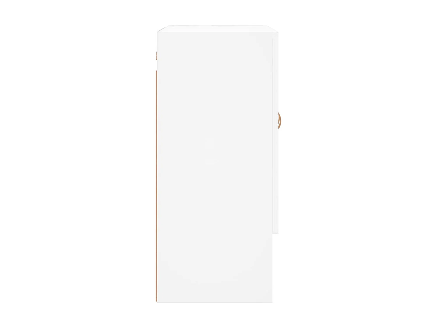 Armoire murale blanc 60x31x70 cm bois d'ingénierie