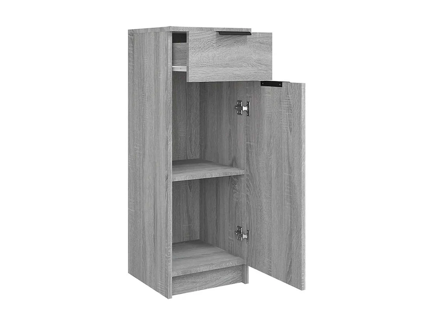 Armoire de bain Sonoma gris 32x34x90 cm Bois d'ingénierie