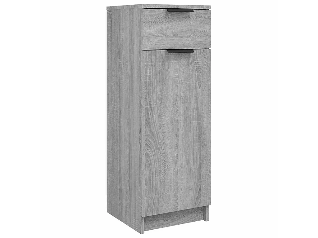 Armoire de bain Sonoma gris 32x34x90 cm Bois d'ingénierie