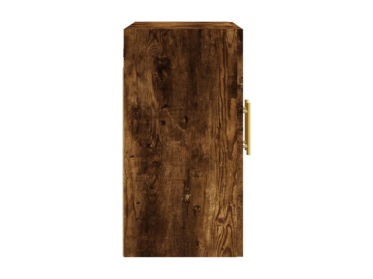 Armoire murale chêne fumé 60x31x60 cm bois d'ingénierie