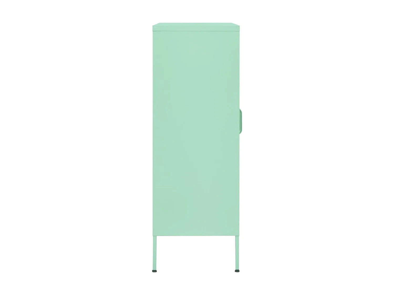 Armoire de rangement Vert menthe 80x35x101,5 cm Acier