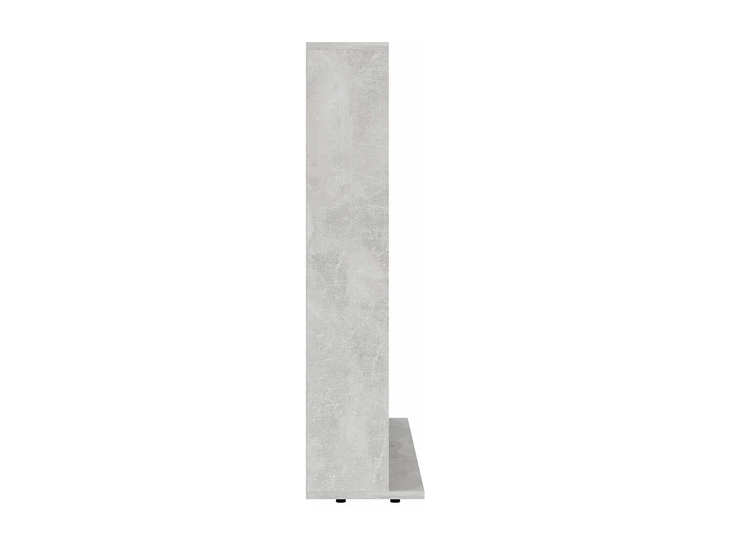 CD-Regal Betongrau 100x23x89,5 cm Holzwerkstoff