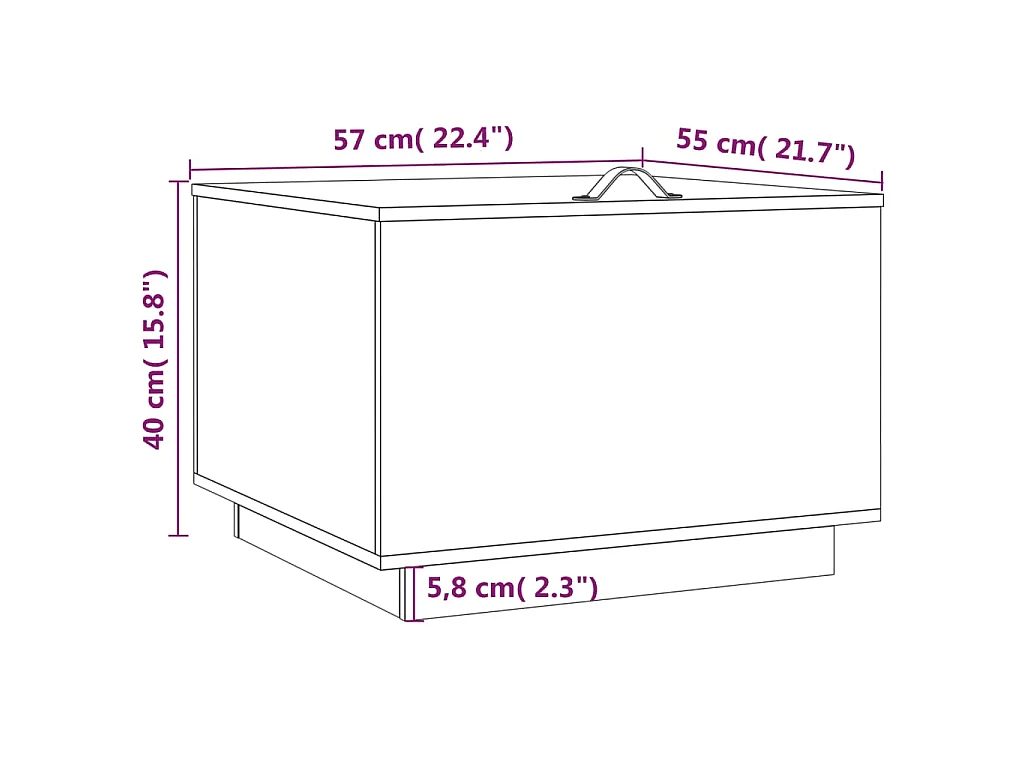 Boîtes de rangement et couvercles 3 pcs Gris Bois massif de pin