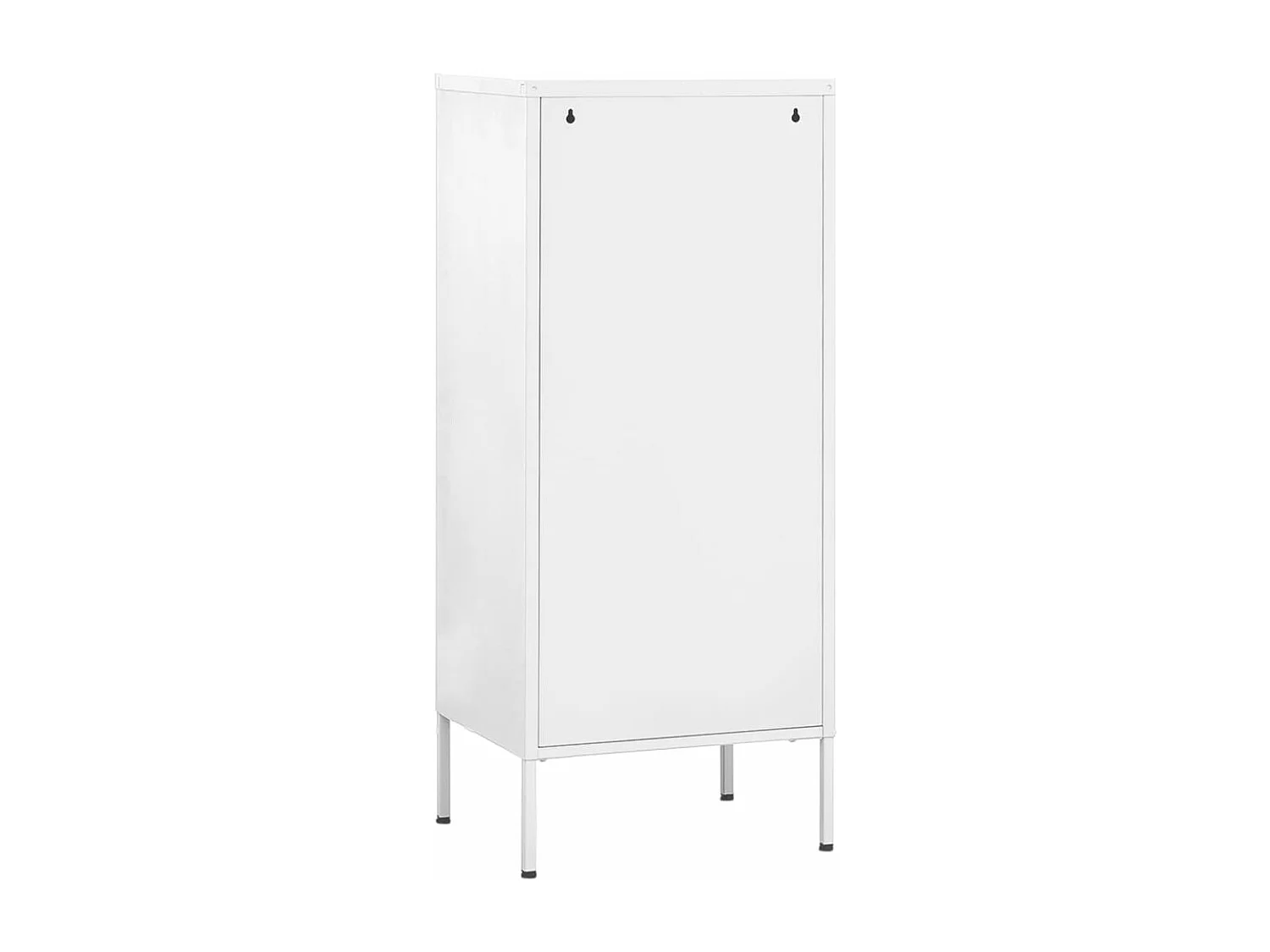 Lagerschrank Weiß 42,5x35x101,5 cm Stahl