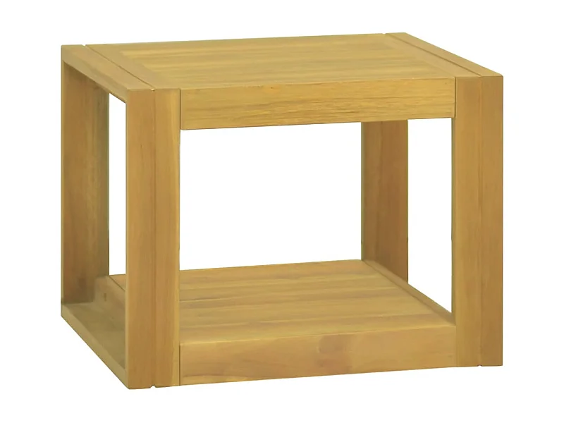 Armario de baño de pared madera maciza de teca 45x45x35 cm