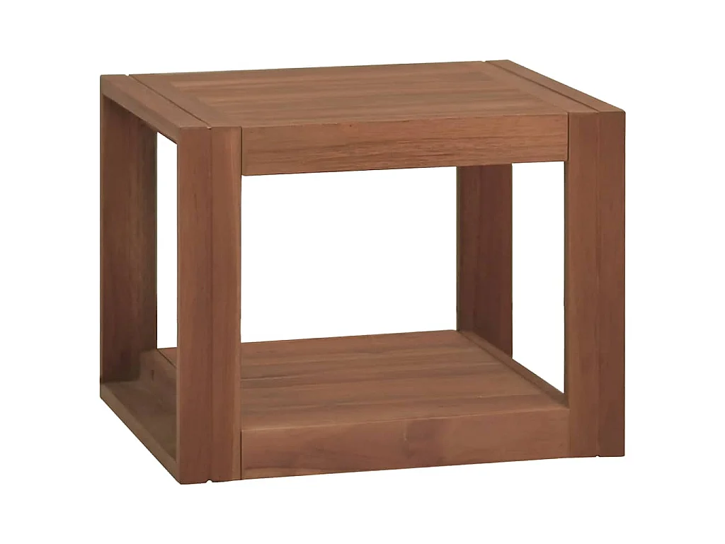 Armoire murale de salle de bain 45x45x35 cm Bois de teck solide