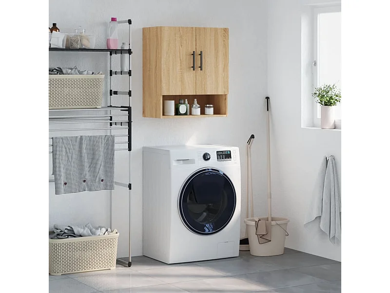 Wandschrank Sonoma-Eiche 60x31x70 cm Holzwerkstoff