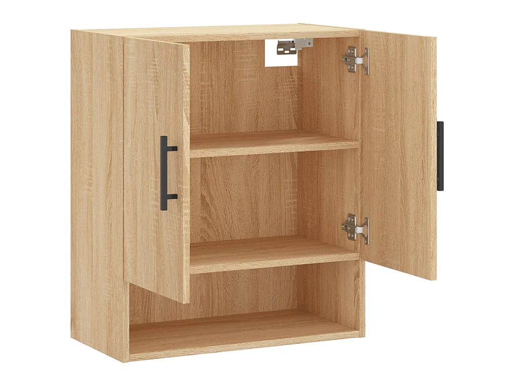 Armadietto a Muro Rovere Sonoma 60x31x70 cm Legno Multistrato